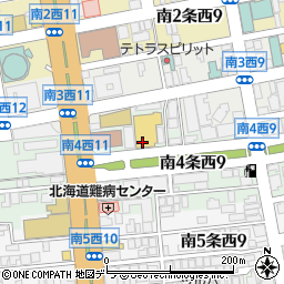 リパーク札幌ＳＹＯＫＵＳＡＮ駐車場周辺の地図