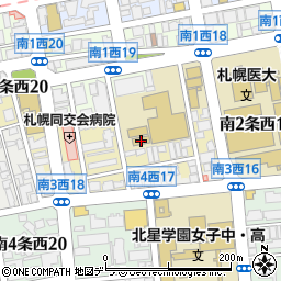 札幌医大病院ファミリーハウス周辺の地図