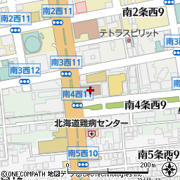 札幌市産婦人科　救急相談電話周辺の地図