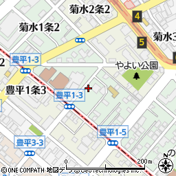 オッペン化粧品株式会社　札幌支店大専営業所周辺の地図
