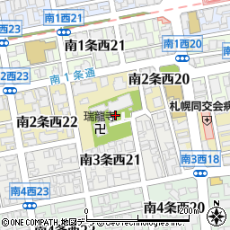 [葬儀場]瑞龍寺 花園会館周辺の地図