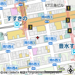 白樺山荘 ラーメン横丁店周辺の地図