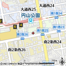 拓殖工業株式会社　札幌支店周辺の地図