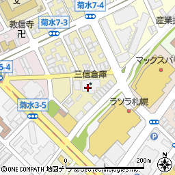 キッセイコムテック株式会社　北海道営業所周辺の地図