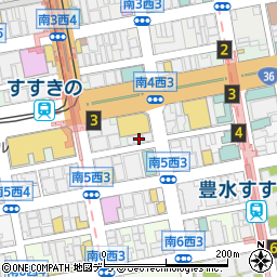 LOFT101 札幌周辺の地図
