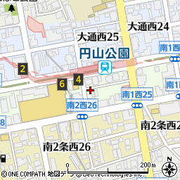 円山公園歯科周辺の地図