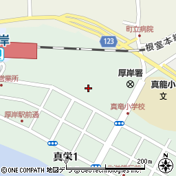 住友生命保険相互会社　釧路支社厚岸支部周辺の地図