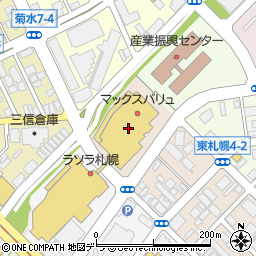 保険クリニック　ラソラ札幌店周辺の地図