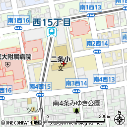 札幌市中央区大通・西まちづくりセンター周辺の地図