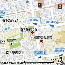 北海道理容美容専門学校周辺の地図