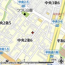 東洋精器工業株式会社　札幌営業所周辺の地図