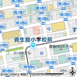 ライズアップ（合同会社）　札幌中央支店周辺の地図