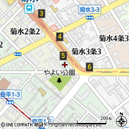日本機設工業株式会社　札幌営業所周辺の地図