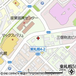 日東工器株式会社　札幌営業所周辺の地図