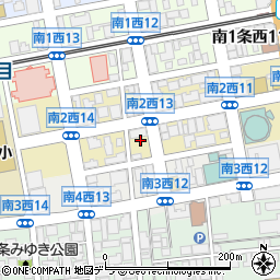 北海道札幌市中央区南２条西13丁目324周辺の地図