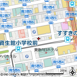 北海道原始焼き酒場 ルンゴカーニバル すすきのF‐45店周辺の地図