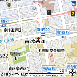 円山裏参道公園周辺の地図