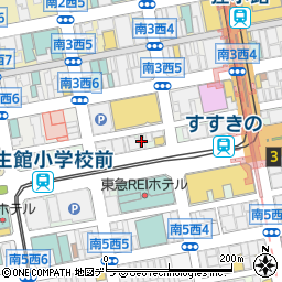 水道レスキュー札幌駅前周辺の地図