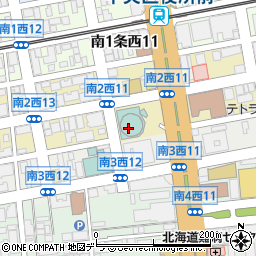 札幌プリンスホテル 中国料理 芙蓉城周辺の地図