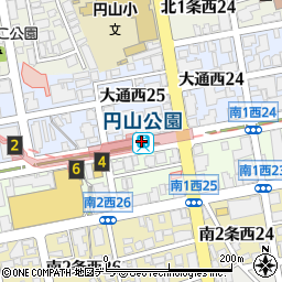 円山公園駅 北海道札幌市中央区 駅 路線図から地図を検索 マピオン