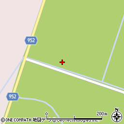 釧路市新野市営牧場事務所周辺の地図