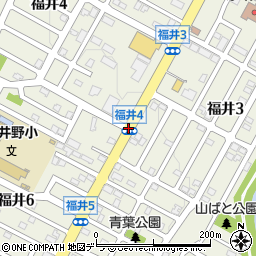 福井３周辺の地図