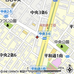 麺や虎鉄 白石店周辺の地図