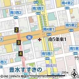 苫小牧信用金庫札幌支店周辺の地図