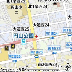 株式会社常口アトム　円山駅前店周辺の地図