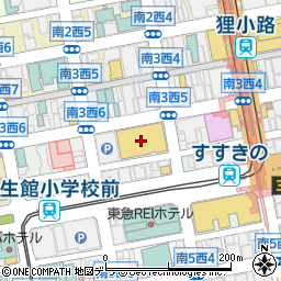 エステティックレイビス（ＲＡＹＶＩＳ）札幌店周辺の地図