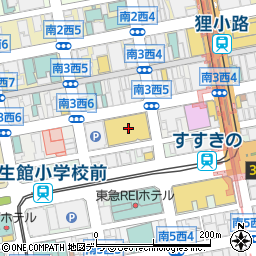 リゼクリニック札幌院周辺の地図