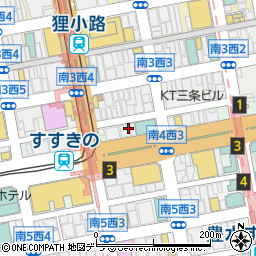 カラオケ本舗 まねきねこ 札幌南四条店周辺の地図