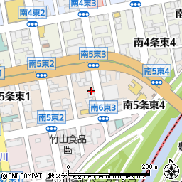 札幌ビオス館周辺の地図