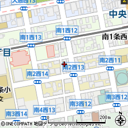 北海道札幌市中央区南２条西13丁目318周辺の地図