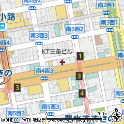 北海道札幌市中央区南４条西2丁目10周辺の地図