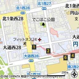 サンコート円山公園周辺の地図