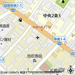 トヨタモビリティパーツ白石営業所周辺の地図