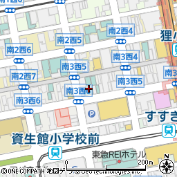 三菱地所パークスからくさホテル札幌駐車場周辺の地図