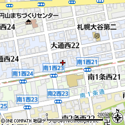 チサンマンション円山３管理組合周辺の地図