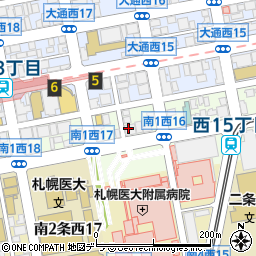 日建工学株式会社　札幌営業所周辺の地図
