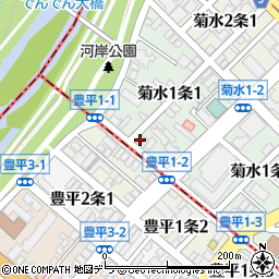 菊水会館周辺の地図