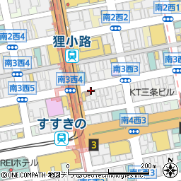 シックスセンス 札幌 Sixth Sense周辺の地図