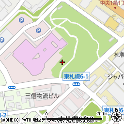 北海道札幌市白石区東札幌６条周辺の地図