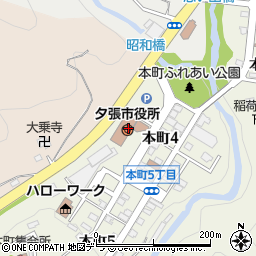 〒068-0400 北海道夕張市（以下に掲載がない場合）の地図