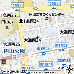 シティタワーズ円山　ＳＩＤＥ　Ａ周辺の地図