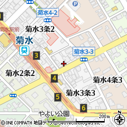 ＩＴＴＯ個別指導学院　札幌菊水校周辺の地図