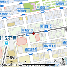 札幌不動産商事株式会社　１・１３駐車場周辺の地図