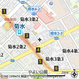 株式会社ウィンドワード　菊水店周辺の地図