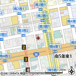イリーゼ札幌南三条訪問介護センター周辺の地図