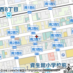 北海道札幌市中央区南２条西6丁目7周辺の地図